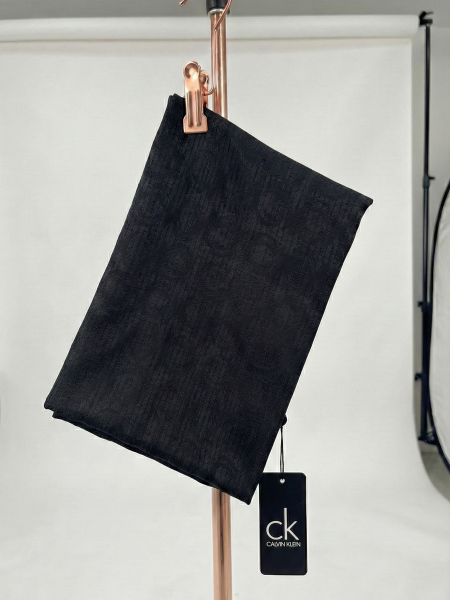 CK Desen Kaşmir Şal Siyah