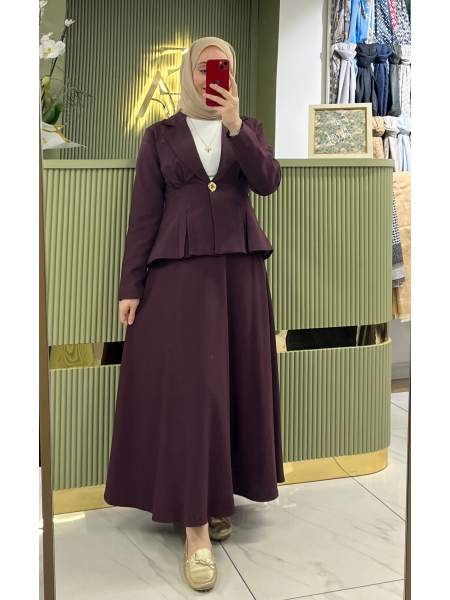 Premium Bel Vurgulu Etekli Takım